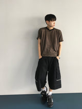 Marvin Crop Stripe Short Sleeve T-Shirt 3C