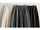 Newty Patch Pocket String Corduroy Wide Pants[Long & Short]