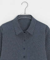 Rammi Check Crop Shirt