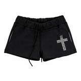 Cross pocket shorts