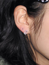 [925Silver] Safety pin piercing