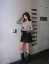 [MADE] Mini Shell Cotton Training Skirt Pants