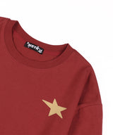 KIFFFF Layered T-Shirt (Burgundy) K25QB682