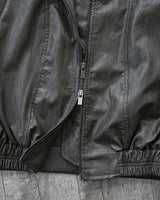 HVN CITY OVERSIZE LEATHER JACKET BB