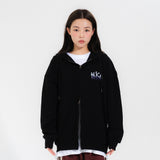 NEW GENERATION HOOD ZIP-UP-BLACK