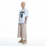 88 フットボール半袖Tシャツ- WHITE