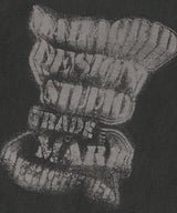 GRUNGE SLOGAN PIGMENT SWEATSHIRT