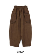 Allen two-pocket brushed banding pants