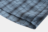 Look Glass Summer Daily Soft Check Short Sleeve Shirt