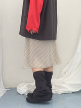 Shea Checkered A-skirt