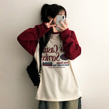 Tane Color Raglan Knit Long Sleeve T-shirt