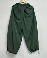 バルーンスナップポイントナイロンパンツ💚🩶🖤