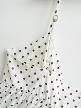 Elsyn Polka Sleeveless Top