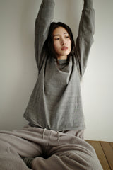 Raglan pigment long sleeve, Grey