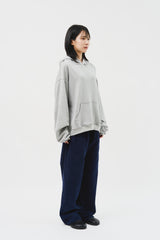 (MADE) Blue Star Softy Hoodie_Grey