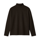 [Unisex] リザーブオーバーフィットモックネックTシャツ [DARK BROWN]