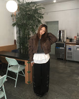 Vintage crop jacket