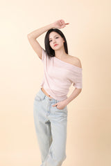 シースルーリボントップス Pink