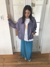 Chiyu Basic Color Banding Long Skirt