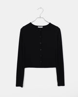 Waing bustier long-sleeved cardigan set