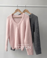 【MADE】アワーVネックニット