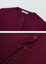 MT Round Loose Knit Cardigan (7color)