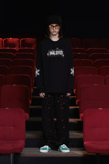 SNOW LOGO LSV T SHIRT / BLACK