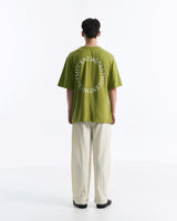 シグネチャーアークバックロゴTシャツ (Pink, Olive)