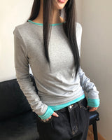 Deni Slim-Fit Basic Plain T-Shirt (5 Colors)