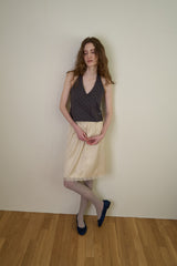 Jane suede flat shoes_blue