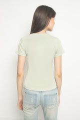 Flo レディース T シャツ グリーン