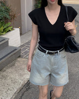 Pote denim short pants