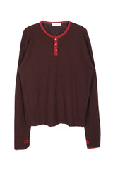 No.0971 warmer henly neck T (4color)