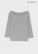 [B-BASIC] Standard Boat Neck Sleeveless Tee (3 SIZE)