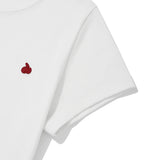 KIRSH プレーンスリムフィットTシャツ【ホワイト】