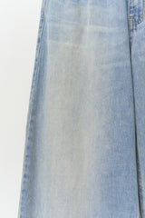 (W) Lace Sagging Denim