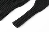 Milky wrap cardigan - black   