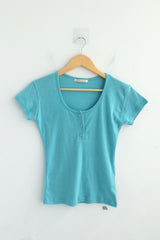 Round U button slim top