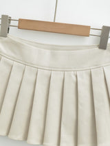 Canon Pleated Mini Skirt