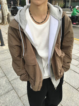 Uchi High Neck Windbreaker 4C