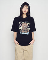 26SS ラインフレンズ ブラウン スターショートスリーブTシャツ