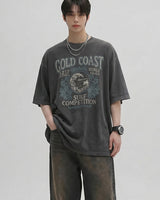 (UNISEX) コーストピグメントボクシーフィットTシャツ 26SS-007