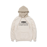 Visiting Come Again Raglan Hoodie_Cream/Beige