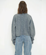 FLUFFY KNIT CARDIGAN