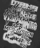 LOGO LIST PIGMENT HOODIE