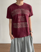 Koi Slub Crop Printed Short Sleeve T-Shirt 3C