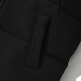 チェリーリバーシブルショートダウンジャンパー [BLACK]