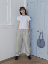 2-WAY ROUND BAG (DOT GREY)