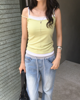 Banding pocket boots cut denim pants