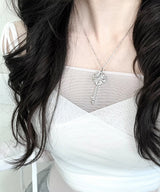 ファンシーシルバーキーネックレス